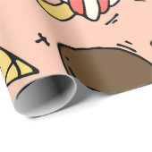 Naadloos patroon met schattig ijs en lolly's cadeaupapier (Rol Hoek)