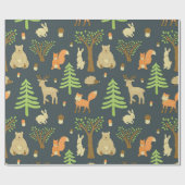 naadloos patroon met schattige afbeeldingen beer, cadeaupapier (Vlak)