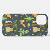  naadloos patroon met schattige afbeeldingen beer, Case-Mate iPhone case (Achterkant (horizontaal))