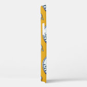 Naadloos patroon met schattige cartoon zebrageel b Case-Mate iPhone case (Achterkant / Rechts)