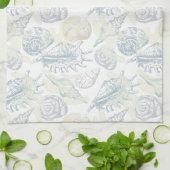 Naadloos patroon met seizoenshelds badhanddoek theedoek (Gevouwen)