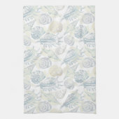 Naadloos patroon met seizoenshelds badhanddoek theedoek (Verticaal)