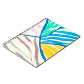 Naadloos patroon met sleutels en sloten. Vrij Notitieboek (Linkerzijde)