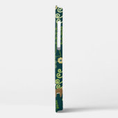 Naadloos patroon met sprusbomen, gezwel d Case-Mate iPhone case (Achterkant / Links)