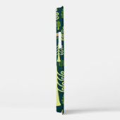 Naadloos patroon met sprusbomen, gezwel d Case-Mate iPhone case (Achterkant / Rechts)