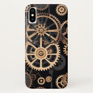 Naadloos patroon met tandwielen Case-Mate iPhone case