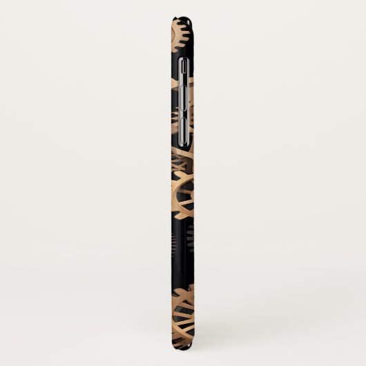 Naadloos patroon met tandwielen Case-Mate iPhone case (Achterkant/links)