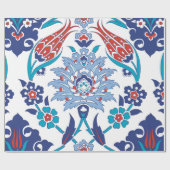 Naadloos patroon met traditionele turkse stijl cadeaupapier (Vlak)