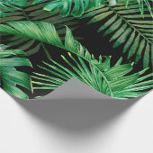 Naadloos patroon met tropische bladeren op een don cadeaupapier (Hoek)