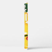 Naadloos patroon met tropische zomercitroenvruchte Case-Mate iPhone case (Achterkant / Rechts)