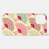 Naadloos patroon met ventilatoren.  Case-Mate iPhone case (Achterkant (horizontaal))