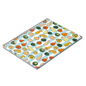 Naadloos patroon met verschillende met de hand get notitieboek (Linkerzijde)