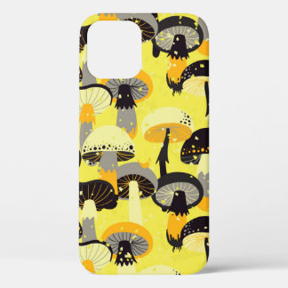 Naadloos patroon met verschillende paddenstoelen. Case-Mate iPhone case