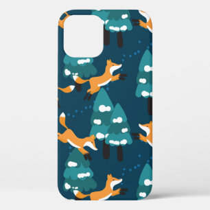 Naadloos patroon met verschillende schattige vosse Case-Mate iPhone case