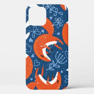 Naadloos patroon met verschillende schattige vosse Case-Mate iPhone case