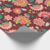 Naadloos patroon met Victo Cadeaupapier (Hoek)
