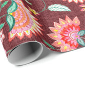 Naadloos patroon met Victo Cadeaupapier (Rol Hoek)