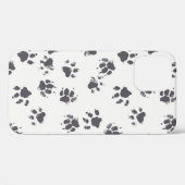 naadloos patroon met voetafdrukken van een Case-Mate iPhone case (Achterkant (horizontaal))