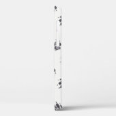 naadloos patroon met voetafdrukken van een Case-Mate iPhone case (Achterkant / Links)