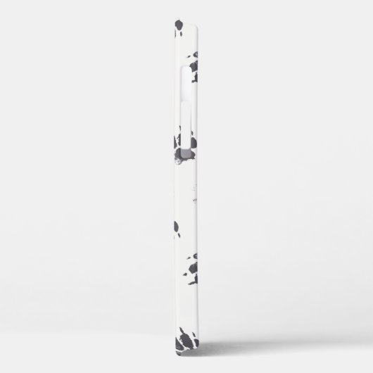  naadloos patroon met voetafdrukken van een Case-Mate iPhone case (Achterkant / Links)