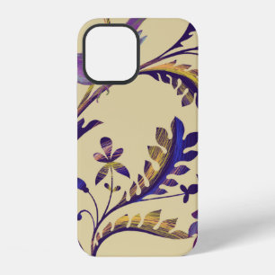 Naadloos patroon met vogels en takken met exotisch iPhone 12 hoesje