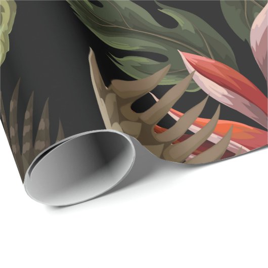  naadloos patroon met  volken, roos cadeaupapier (Rol Hoek)