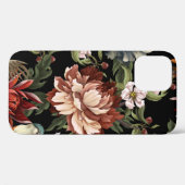 naadloos patroon met volken, roos Case-Mate iPhone case (Achterkant (horizontaal))