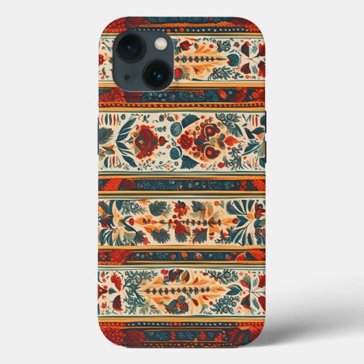 Naadloos patroon met vormen Case-Mate iPhone case (Achterkant)