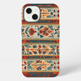 naadloos patroon met vormen iPhone 13 hoesje