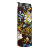 Naadloos patroon met wilde bloemen thermosbeker (Geroteerd rechts)