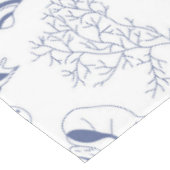 Naadloos patroon met zeeschelpen tafelkleed (Gekanteld)