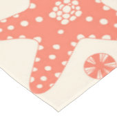 Naadloos patroon met zeeschelpen tafelkleed (Gekanteld)