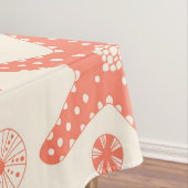 Naadloos patroon met zeeschelpen tafelkleed (Voorbeeld)