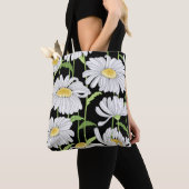 naadloos patroon met zomerbloemen tote bag (Dichtbij)