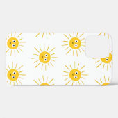 Naadloos patroon met zon. , sketchy Case-Mate iPhone case (Achterkant (horizontaal))