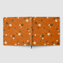 Naadloos patroon met zwarte en witte bloemen