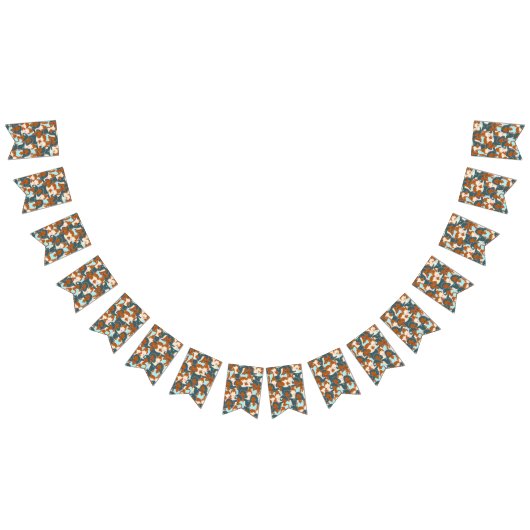 Naadloos patroon met zwarte meisjes en witte meisj vlaggetjes (Alle)