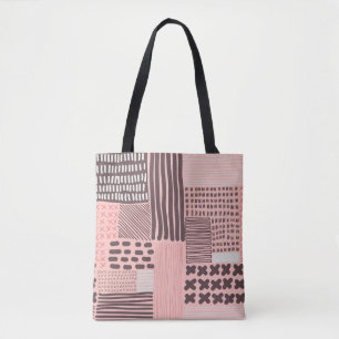  naadloos patroon. Moderne, stijlvolle textuur.  Tote Bag