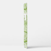 Naadloos patroon Monstera verlaat de achtergrond.  Case-Mate iPhone Case (Achterkant / Rechts)