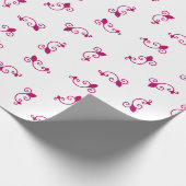Naadloos patroon. ornament. walvis cadeaupapier (Hoek)