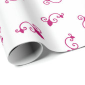 Naadloos patroon. ornament. walvis cadeaupapier (Rol Hoek)