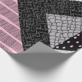Naadloos patroon, patchwork tegels. Bevriezing Cadeaupapier (Hoek)