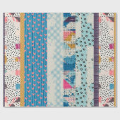 Naadloos patroon, patchwork tegels. cadeaupapier (Vlak)