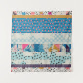 Naadloos patroon, patchwork tegels. wandkleed (Voorkant (horizontaal))