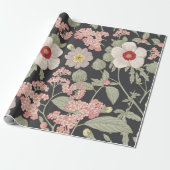 Naadloos patroon. Prachtige stof-bloeiende werkeli Cadeaupapier (Uitgerold)