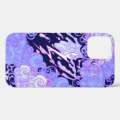 Naadloos patroon. Retrostijl krullende decoratie Case-Mate iPhone Case (Achterkant (horizontaal))