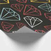  naadloos patroon, ruitvormelementen cadeaupapier (Hoek)