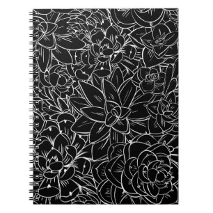 Naadloos patroon sappig. ontwerp van Floral Notitieboek
