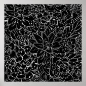 Naadloos patroon sappig. ontwerp van Floral Poster (Voorkant)