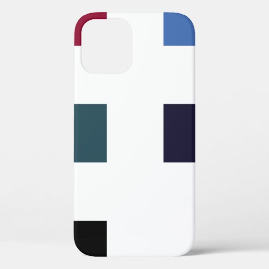 Naadloos patroon. Schuif penseelstreken en -elemen Case-Mate iPhone Case (Achterkant)